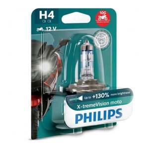Lights: Philips Bulb H4 12342 XV+ 12V 60/55W P43T-38 BW Xtreme Vision