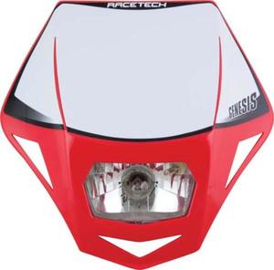 Lights: HEADLIGHT GENESIS RTECH RED UNIVERSAL
