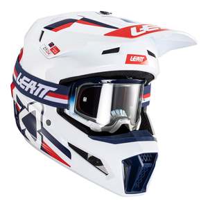 Goggles: Leatt 2024 3.5 Helmet & Goggle Kit - Royal