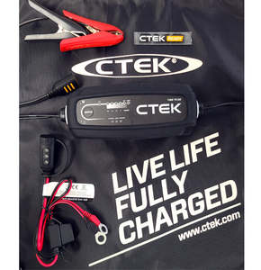 Battery Chargers: CTEK 5 Amp Battery Charger Bundle - PROMO PACK