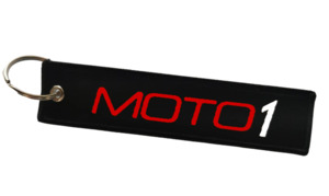 Moto 1 Keyring
