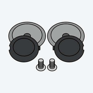 Helmet Accessories Parts: AIROH Visor Plates - Helios