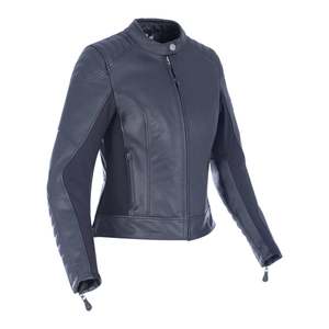 Leather Jackets: Oxford Ladies Beckley Leather Jacket - Black