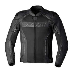 Leather Jackets: RST S1 MESH CE LEATHER JACKET [BLACK]
