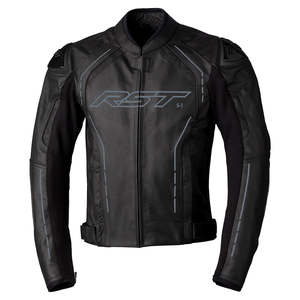 Leather Jackets: RST S1 CE LEATHER JACKET [BLACK]