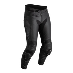 Leather Pants: RST SABRE CE LEATHER SHORT LEG PANT [BLACK]