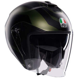 AGV IRIDES [SAKAI MATT GREEN/BLACK]