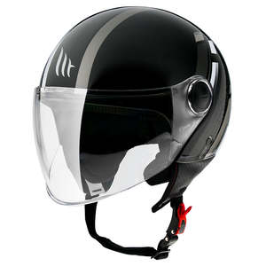 Open Face Helmets: MT STREET SCOPE [BLACK/GREY]