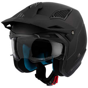 Open Face Helmets: MT DISTRICT SV S [MATT BLACK] 22.06