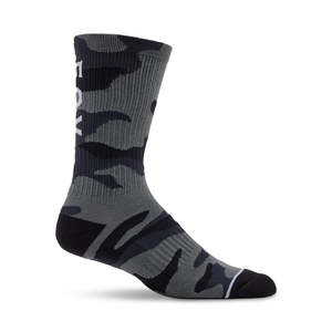 Socks: FOX CAMO CREW SOCKS [BLACK CAMO]