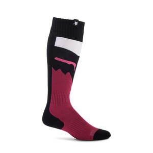 FOX WOMENS 180 FLORA SOCKS [BLACK/PINK]