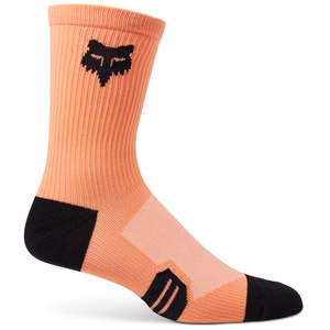 Socks: FOX 6 INCH RANGER SOCKS [DAY GLO ORANGE]