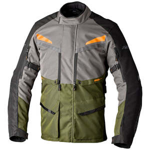 RST MAVERICK EVO CE TEXTILE JACKET [KHAKI/GREY/ORANGE]