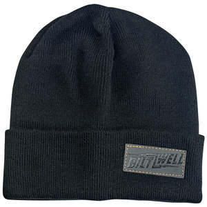 Hats Beanies: BILTWELL BOLTS BEANIE [BLACK]