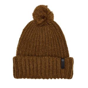 Hats Beanies: FOX WOMENS INDIO BEANIE [NUTMEG]