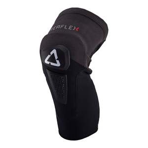 Elbow Hip Knee Gourds: Leatt Junior ReaFlex Hybrid Knee Guard - Black