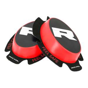 Knee Sliders: Richa TPU Knee Sliders - Red