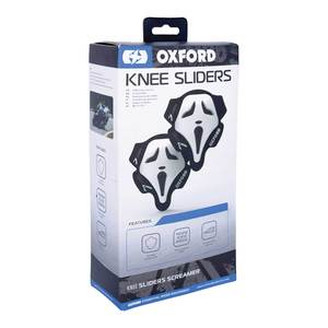 Knee Sliders: Oxford Screamer Knee Sliders - White