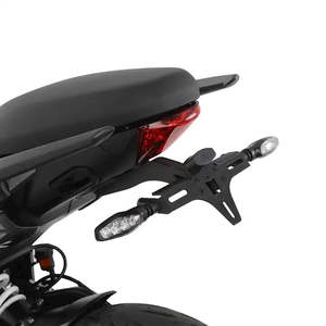Numberplate Accessories: Tail Tidy for Triumph Speed 400 24-- Scrambler 400 X 24- Black R&G (LP0376BK)