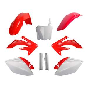 Polisport Full Kit Honda CRF250R ('08) - OEM Red / White