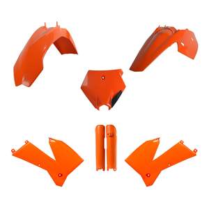 Plastics: Polisport Full Kit KTM SX ('05-'06) / XC/XC-F ('06-'07) - OEM Orange