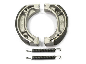 Brake Shoes: BRAKE SHOES FRONT & REAR PSYCHIC HONDA CR80 80-81 XR80 79-84 XL100S XL125S XL185S 79-85 XR100R 81-84