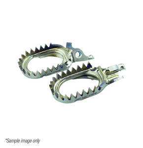 Footpegs Rearsets: SCAR Titanium Footpegs Anti-Mud