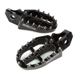 Footpegs Rearsets: Zeta Aluminium Footpegs KTM SX '16 - Black