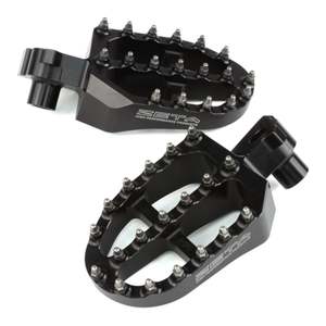 Zeta Aluminium Footpegs YZF 250-450 / YZ125-250 - Black