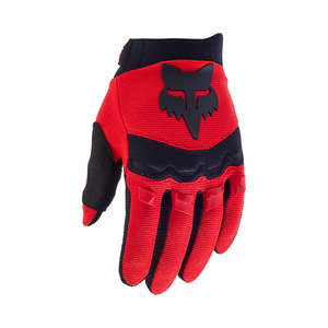 Gloves: FOX YOUTH DIRTPAW GLOVES [FLO RED]