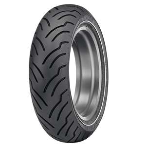 Specials: Dunlop MU85-16 American Elite Rear Tyre - 77H Bias TL - Narrow White Wall