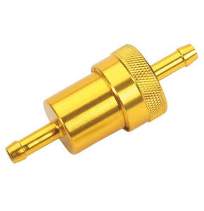 Filters: EMGO Fuel Filter 1/4' - Anodised Gold