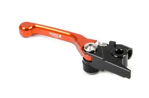 Levers: FRONT BRAKE LEVER TORC1 RACING FLEX KTM 65SX 85SX 14-21 ORANGE