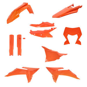 Plastic: KTM Full Plastic Kit (EXCF/XC-W 2026) Orange Acerbis (27450.011.016)