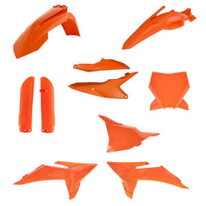 KTM Full Plastic Kit (SX85 2025) Orange Acerbis (27023.011.016)