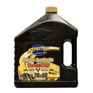 Oils: 20w50 3.786L Heavy Duty Golden Full Synthetic Oil Spectro (HDGS25T)