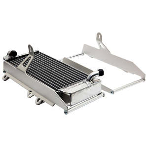 RADIATOR BRACE CROSSPRO SILVER YAMAHA YZ250F 2024 YZ450F 23-25 YX450FX 23-24 WR450F 2023