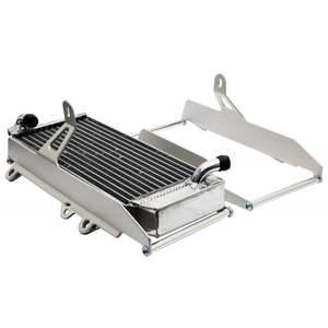 RADIATOR BRACE CROSSPRO SILVER YAMAHA YZ125 05-ON YZ125X 19-ON YZ250 05-ON YZ250X 16-24