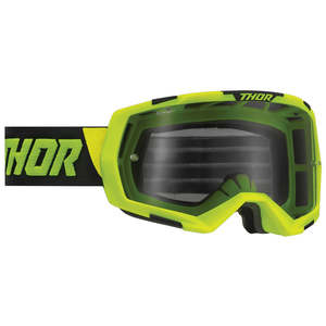 Goggles: GOGGLES S25 THOR MX REGIMENT LIME/BLACK