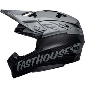 Mxhelmets: Bell MOTO-10 SPHERICAL Fasthouse BMF LE Grey/Black