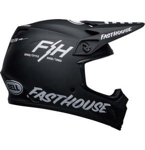 Mxhelmets: Bell MX-9 MIPS Fasthouse Prospect Black/White