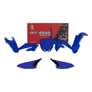 Plastic: PLASTICS KIT RTECH 5 PIECE BLUE YAMAHA YZ65 18-24