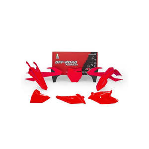 Plastic: PLASTICS KIT RTECH 6 PIECE RED GAS GAS MC85 21-24