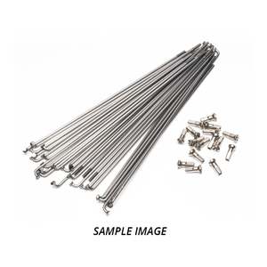 Spokes: SPOKESET EXCEL STAINLESS FR 21" 36PC #9 (3.5 mm)