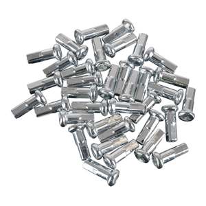 Spokes: Whites Carbon Steel Spoke Nipple Set OEM Size (36pcs)