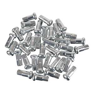 Whites Carbon Steel Spoke Nipple Set - 8mm Oversize - 36 pcs