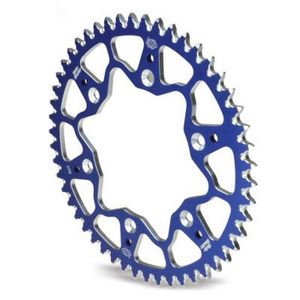 SPROCKET REAR MOTO MASTER ALUMINIUM 49T BLUE KAWASAKI KX SUZUKI RM YAMAHA YZ