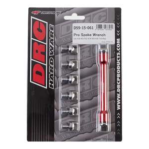Spokes: DRC PRO SPOKE WRENCH 5.6-7.0 RED