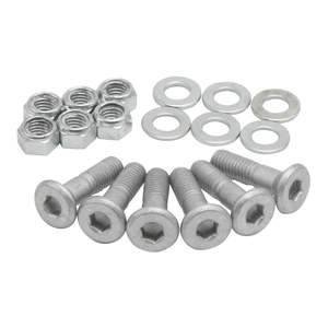Sprockets: DRC SPROCKET BOLTS/NUTS M8X25MM 6PCS