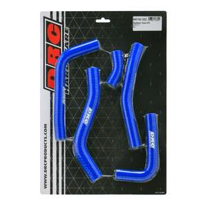 Cooling Sysyems: DRC Radiator Hose Kit KX250F '21- Blue